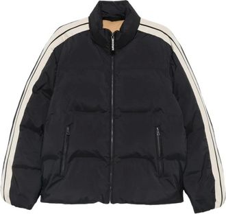 Palm Angels Chaqueta Puffer Cl&aacute;sica con Logo - Jackets - Hombre - Negro - M