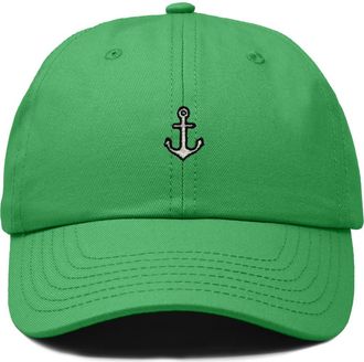 Dalix Anchor Dad Cap in Kelly Green at Nordstrom