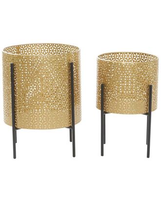 CosmoLiving by Cosmopolitan Cosmoliving By Cosmopolitan Set Of 2 Planters
