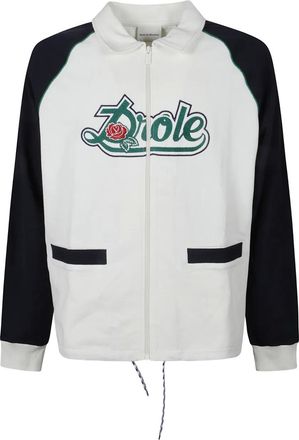 Dr&ocirc;le de Monsieur Dr&ocirc;le jack met borduurwerk - Wit