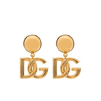 Dolce & Gabbana DG Logo Clip-on Earrings