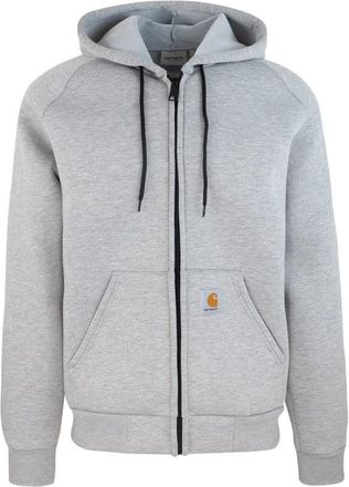 Carhartt Work in Progress Hooded Sweatshirt In Heavy Cotton-Polyester Blend With Adjustable Hood