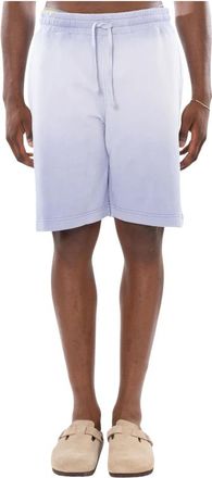 Diesel P-Crowne Faded Sweat Shorts - Heren - Korte Broeken - Blauw - XL - Katoen - Korte Broeken