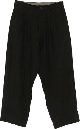 Ziggy Chen Pleated Buttoned Trousers