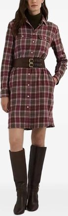 Lauren Ralph Lauren Chemisier a quadri - Rosso