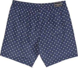 Jacob Cohen Mens Paisley Drawstring Swim Shorts Ss26 M