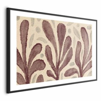 OEM P&oacute;ster - Hojas Y Manchas - Grandes Formas Temblorosas Inspiradas En Matisse