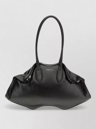 Alexander McQueen calf leather shoulder bag