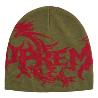 SUPREME FW26 Dragon Beanie Olive SUP-FW26-2017-OLV