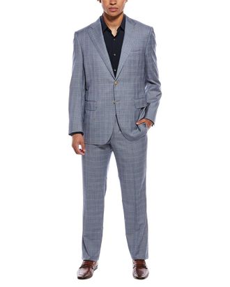 Canali 2Pc Wool & Silk-Blend Suit