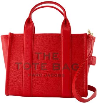 Marc Jacobs Womens Tote Red Cowhide