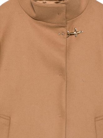 Fay Wool and Cashmere Cape - beige