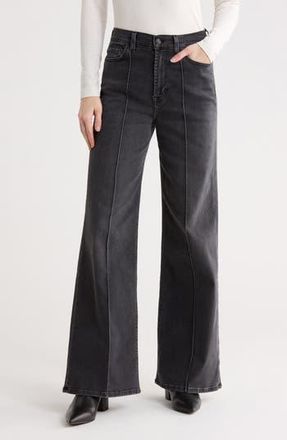 7 For All Mankind Ultra High Rise Jo Wide Leg Jeans in Martinsville at Nordstrom Rack, Size 28