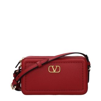 Valentino Garavani Alltime Damens Umh&auml;ngetasche aus rotem Leder