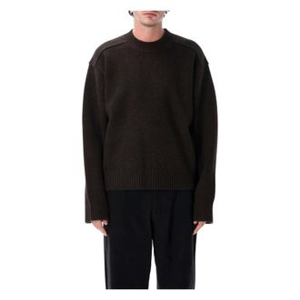 STUDIO NICHOLSON Su&eacute;ter Berez - Knitwear - Hombre - Marr&oacute;n - L