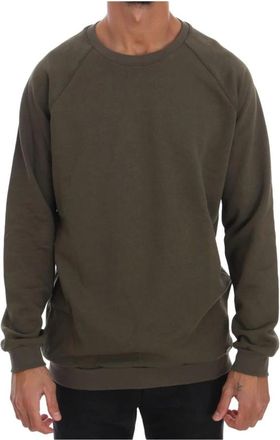 Daniele Alessandrini Heren, Sweatshirts & Hoodies, Groen, Maat: XL Katoen