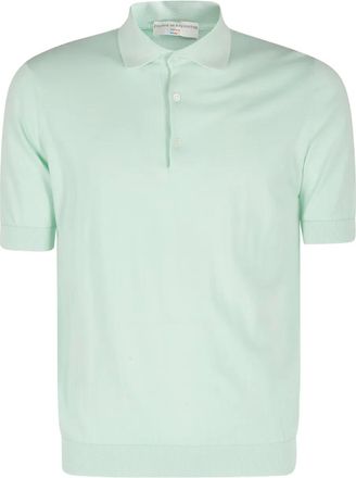 FILIPPO DE LAURENTIIS cotton polo shirt - Green