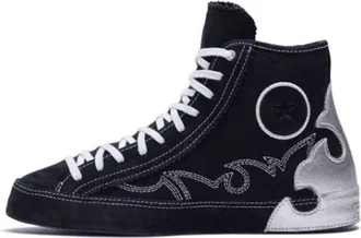 Converse (WMNS) Converse Chuck Taylor All Star Sasha High Top Black Silver Blue White 565002C