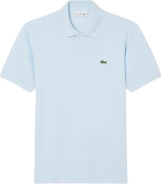 Lacoste Lichtblauw Classic Fit Polo Shirt - Heren - Polos - Blauw - XS - Katoen - Tops