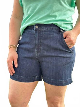 Judy Blue Rachel Denim Short In Dark Wash