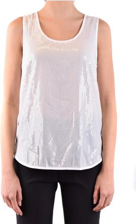 P.A.R.O.S.H. Sleeveless Top - Dames - Tops zonder mouwen - Wit - XS - Tops