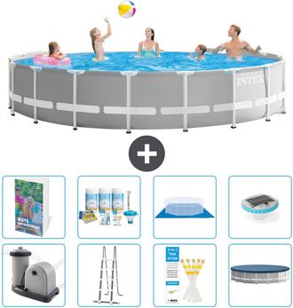 Intex Piscina Prism Frame Redonda - 549x122 Cm - 9-piezas S576