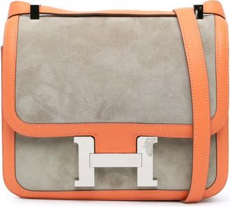 Herm&egrave;s Pre-owned Hermes Doblis and Swift Constance 24 Ladies R