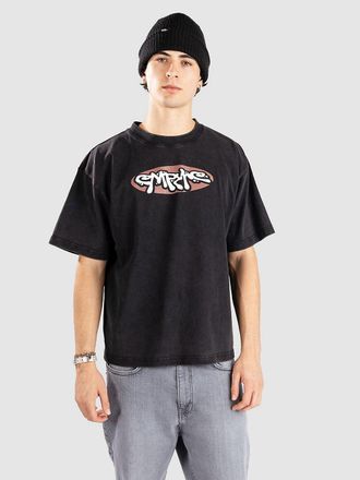 Empyre Goop Logo Crop Camiseta negro