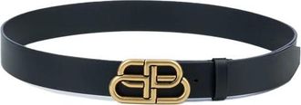 Balenciaga Stijlvolle Cinture Riem voor Mannen - Heren - Riemen - Zwart - 80 CM - Accessoires