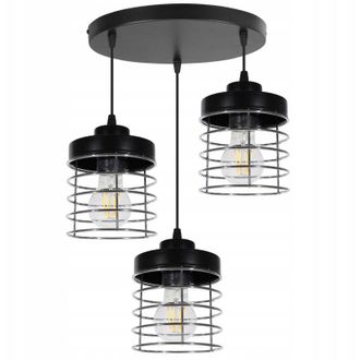 OEM L&aacute;mpara De Techo Colgante Led Con Cable Cromado