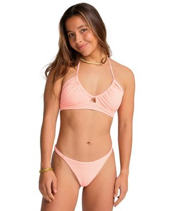 Billabong Bikini-Hose BILLABONG Tanlines, Damen, Gr. XS, US-Gr&ouml;ssen, peach tart, Obermaterial: 91% Microfaser, 9% Elasthan;, Badehosen Bikini-Hose