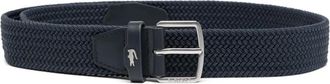 Lacoste canvas strap belt - Blue