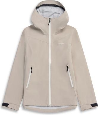Bergans Essentials 2.5L Shell Jacket Regenjacke f&uuml;r Damen | grau
