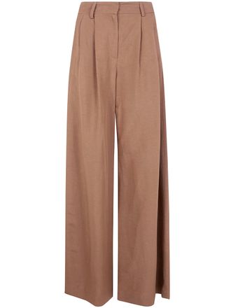 DRHOPE Wide Leg Pince Trousers