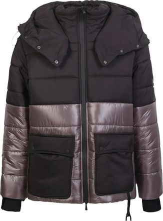Mauna Kea flap-pocket padded jacket - Nero
