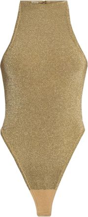 Cult Gaia Body con effetto metallizzato - Oro