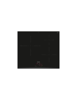 SIEMENS Placa De Inducci&oacute;n 60cm 3 Fuegos 7400w Negra. - Eh631bjb6e - Siemens