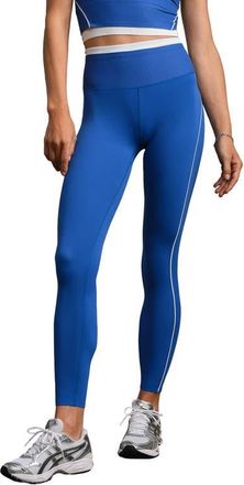 Rhone Doubletake High Waist 7/8 Leggings in Deep Sea Blue at Nordstrom, Size Xx-Large