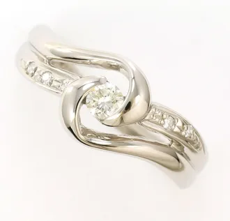C&A Platinum Platinum 900 Band Ring (Pre-Owned)