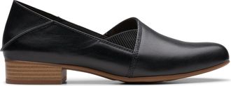 Clarks Juliet Trim in Black Leather