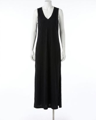 Z Supply Palisades Midi Dress In Black