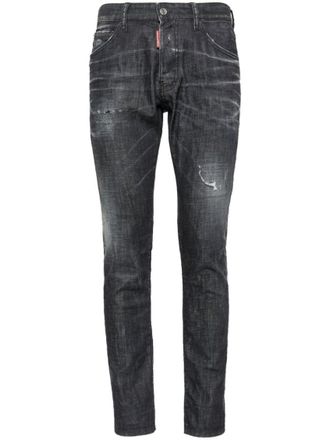 Dsquared2 Black stretch denim Cool Guy jeans