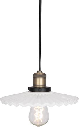 Globen Lighting Pendellampe Cobbler &oslash; 25 cm - Weiss