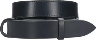 Orciani Nobuckle Bull Belt - Heren - Riemen - Zwart - ONE Size - Leer - Accessoires