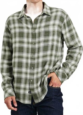 Rails Lennox Shirt In Deep Meadow White