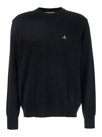 Vivienne Westwood Black Crew Neck Sweaters