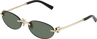 Tiffany & Co. TF3119D Asian Fit 623882 Mens Sunglasses Gold Size 56