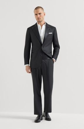 Brunello Cucinelli Tuxedo with peak lapel in Black at Nordstrom, Size 60 It
