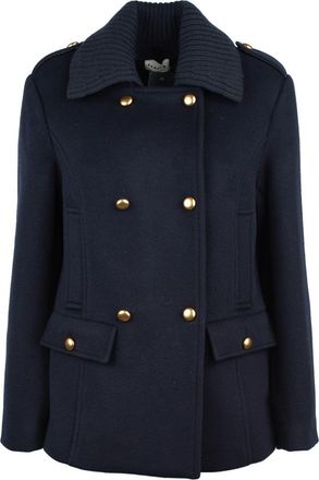 P.A.R.O.S.H. P. A.R. O.S. H. Blue Jacket With Gold Buttons