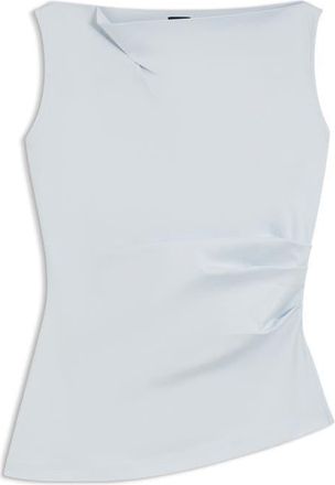 BOSS Emiaka Sleeveless Cowl Neck Top in Pale Lagoon at Nordstrom, Size X-Large